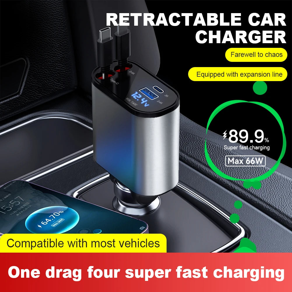 Retractable Car Charger Retractable Car Charger